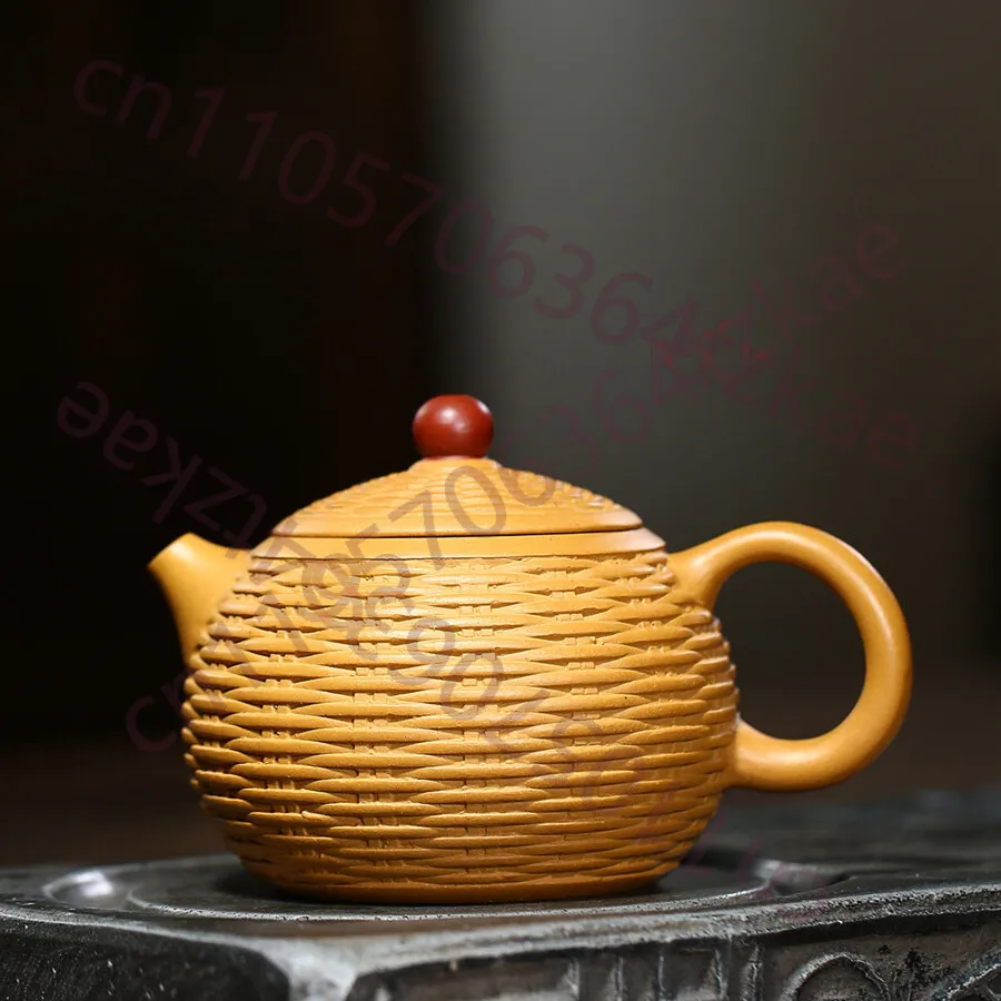 

300ml Handmade Tea Pot Marked Real Yixing Zisha Duan Clay Kungfu Tea Pot Chinese