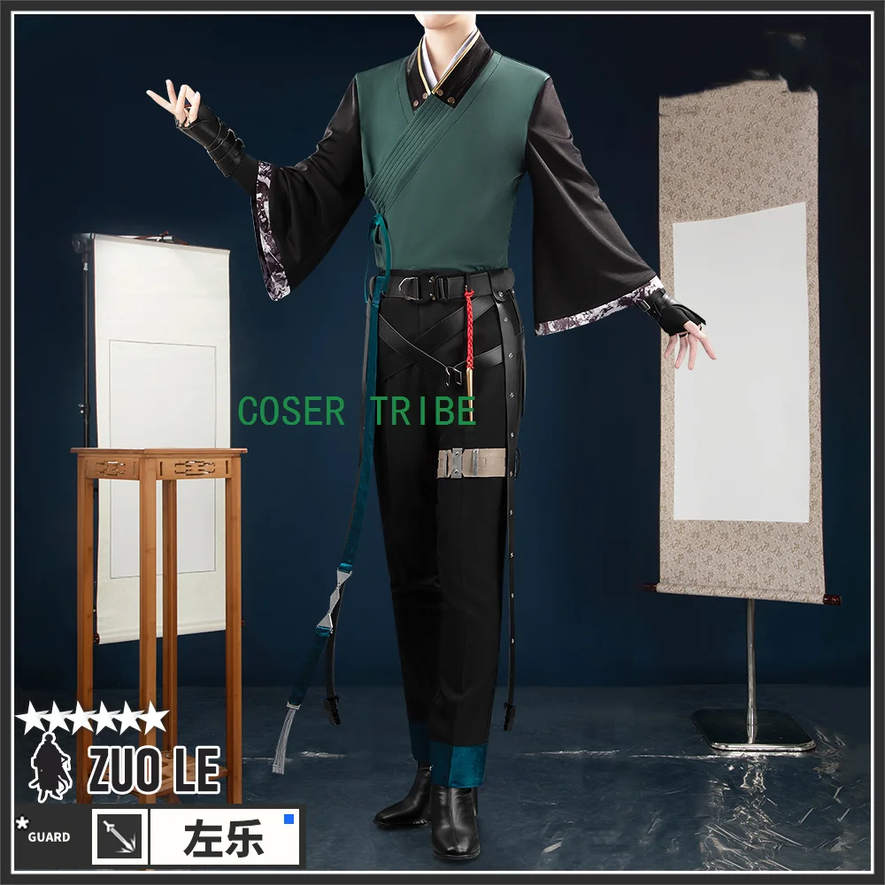 COSER TRIBE Arknights Zuole Juvenile Tour Cosplay Costume Cos Game Anime Party Uniform Hallowen Play Role Clothes Clothing