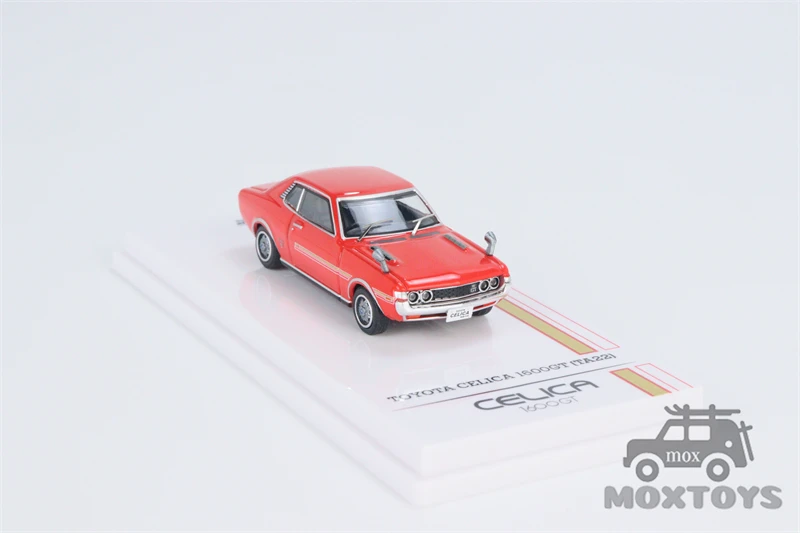 INNO 1:64  CELICA 1600 GT (TA22) Red Diecast Model Car