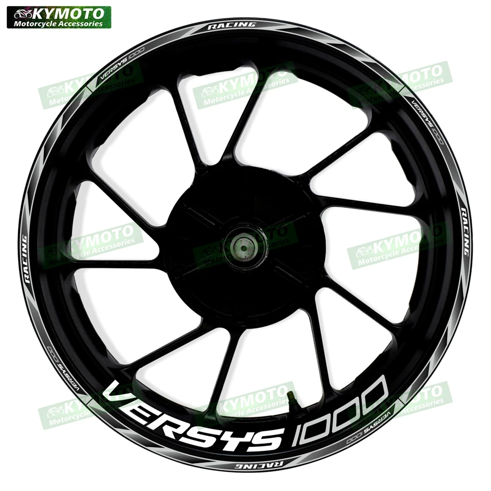 

Наклейки на передние и задние колеса для мотоцикла Kawasaki VERSYS 1000 VERSYS1000, 17 дюймов
