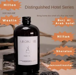 500ml Burj Al Arab Reed dyfuzor olejków Hilton Shangri-La Hotel trwały zapach aromaterapia wymiana olejków eterycznych dla domu