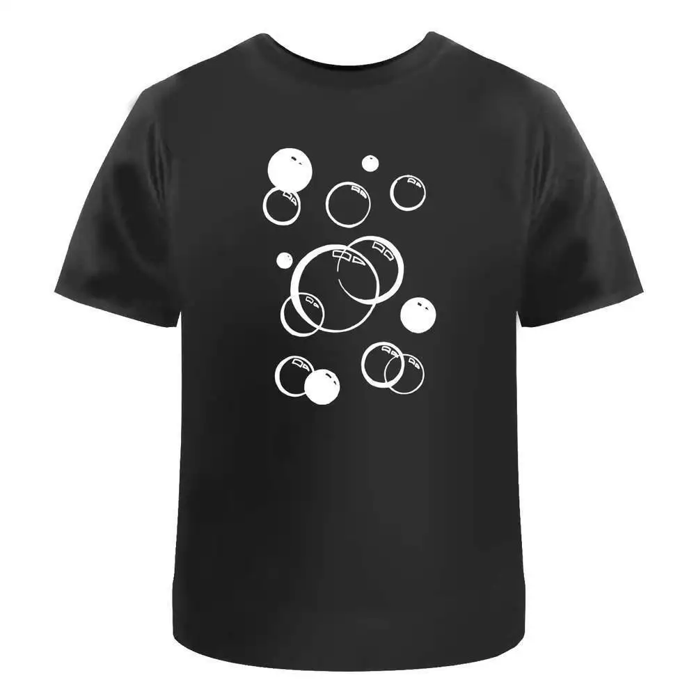 

Bubbles' Cotton T-Shirts Tees Y2K tops Unisex Summer Short Sleeve