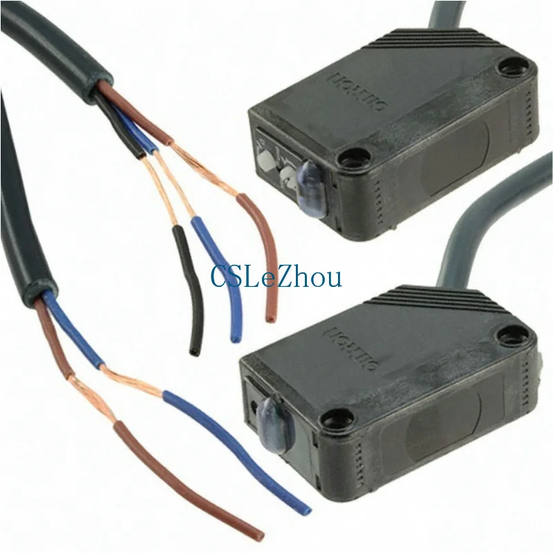 OMRON E3Z Series Photoelectric Sensor Built-in Amp Oil-Resistant IP67 M8 0.3M Cable PNP/NPN Through/Retro/Diffuse