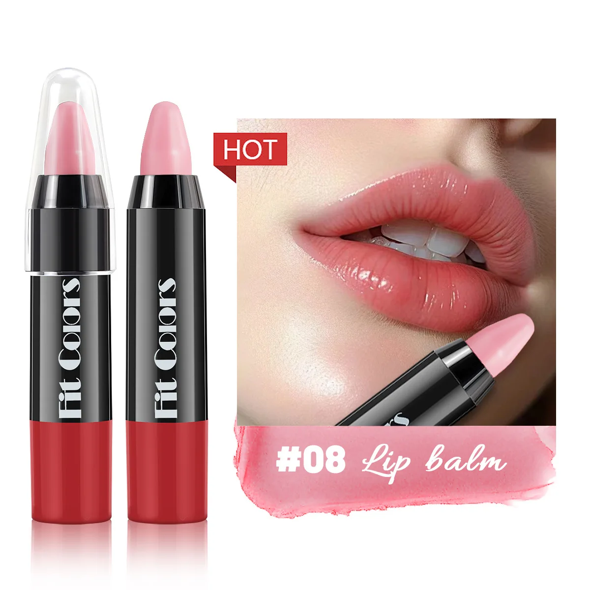 Velvet Lipstick Pen Semi Matte Long Lasting Easy Color Lip Crayon for Women Daily Makeup