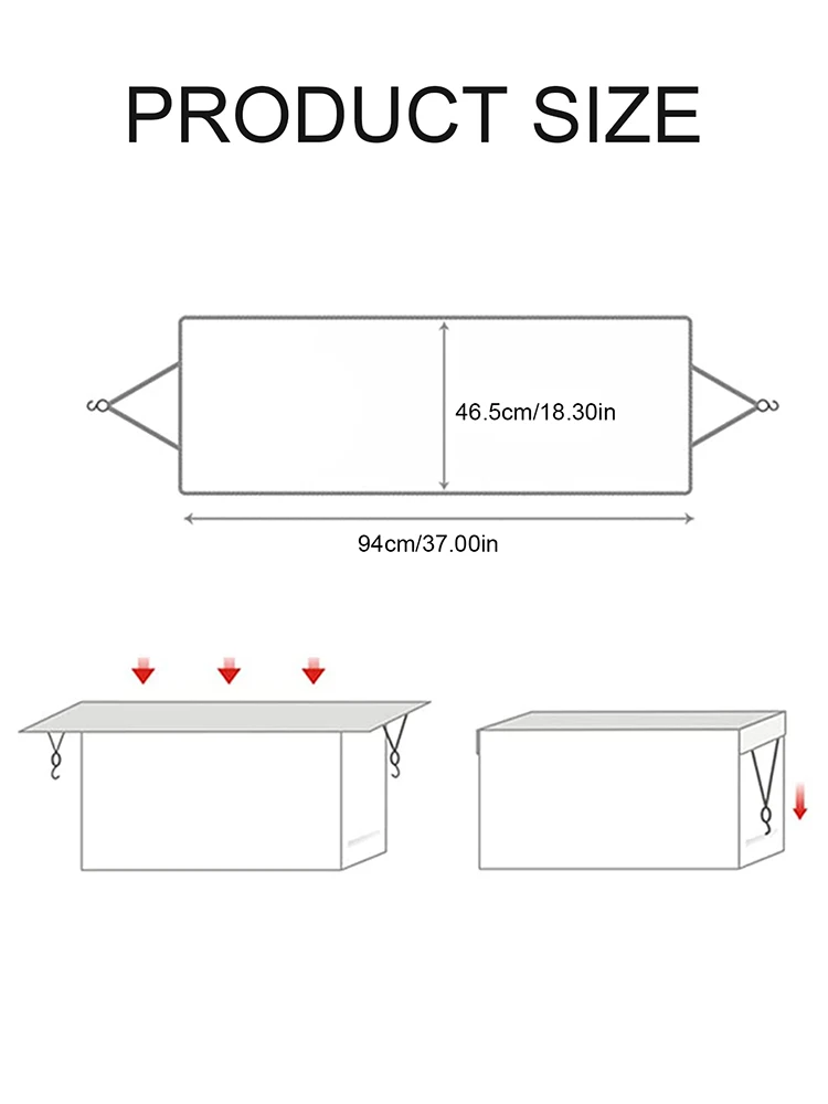 Outdoor Air Conditioner Cover - Energy Saving, Rainproof, Dust-Proof & Sun Protection - AC Cleaning & Washing Bag