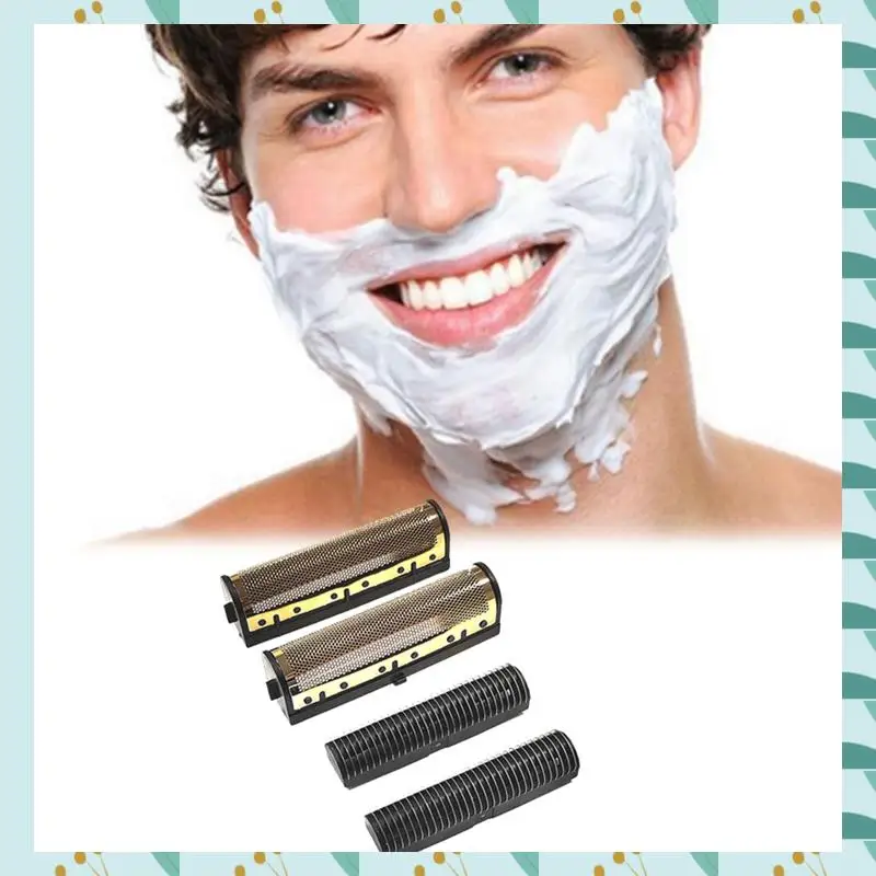 

A71P Shaver Replacement Cutter Net+Cutter Head For Andis 17260 Washable 3D Intelligent Floating Shaving Blade ,Silver