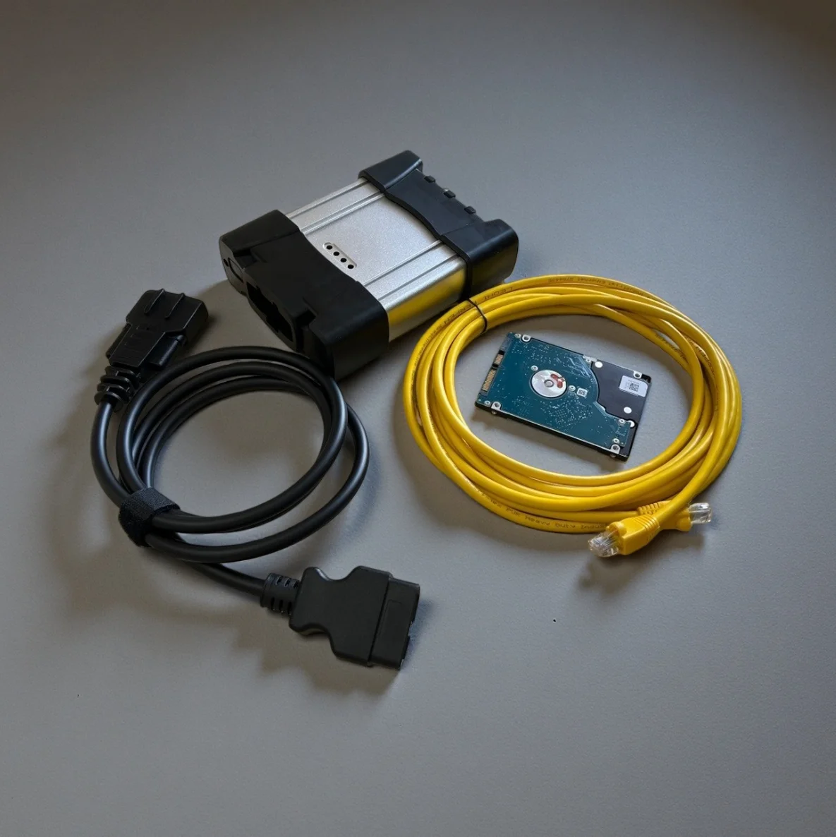 06.2026V HDD 1tb D 4.59 For BMW Programming Tool ICOM NEXT with 2 Cables OBD Cable and Lan Cable