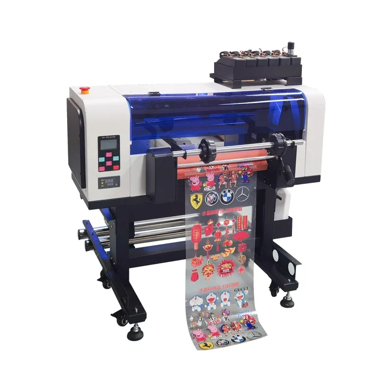 Faith New High-Speed High-Resolution Fully Automatic Roll-to-Roll UV DTF Printer 300mm 600mm Print Fine Detail Transfer