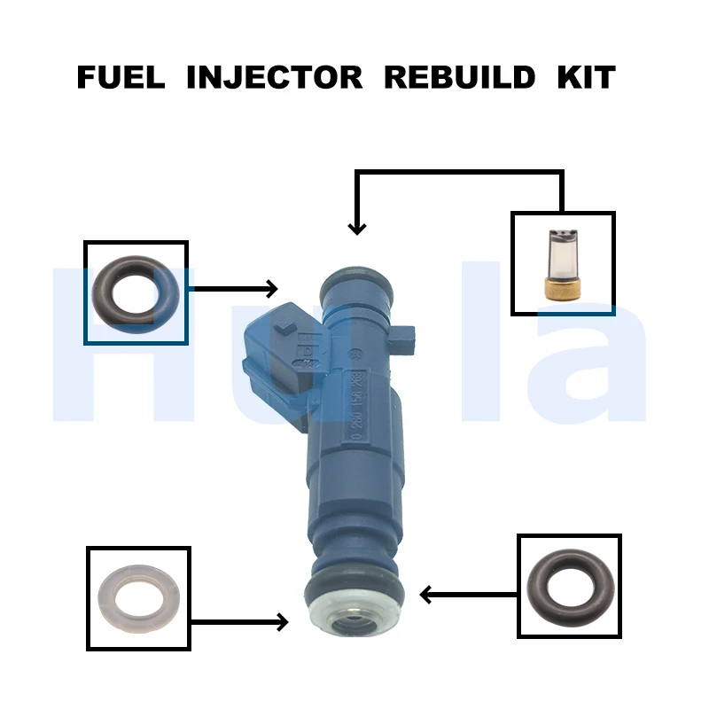 

Fuel Injector Repair Kits Gasoline Gasket for Chery TIGGO T11 QIYUN 0280156283