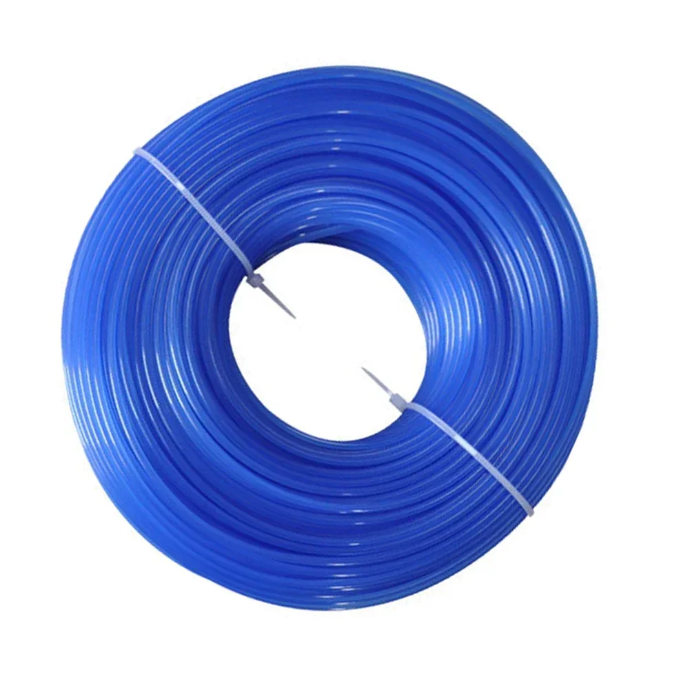 1 pz Linea di taglio universale 1.6mm Decespugliatore 100M Trimmer Linea Tagliaerba Nylon Blu Linea di taglio per esterni