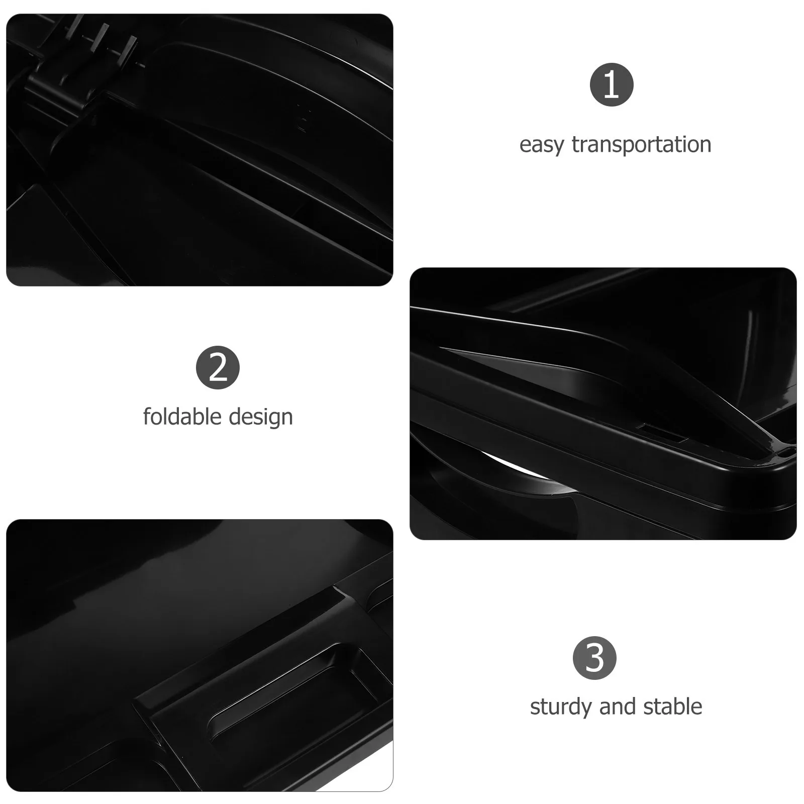 

1pc Laptop With Storage Foldable Laptop For Lap For Bed Computer Stand Home Lap Desk Holder Office Portable Desk