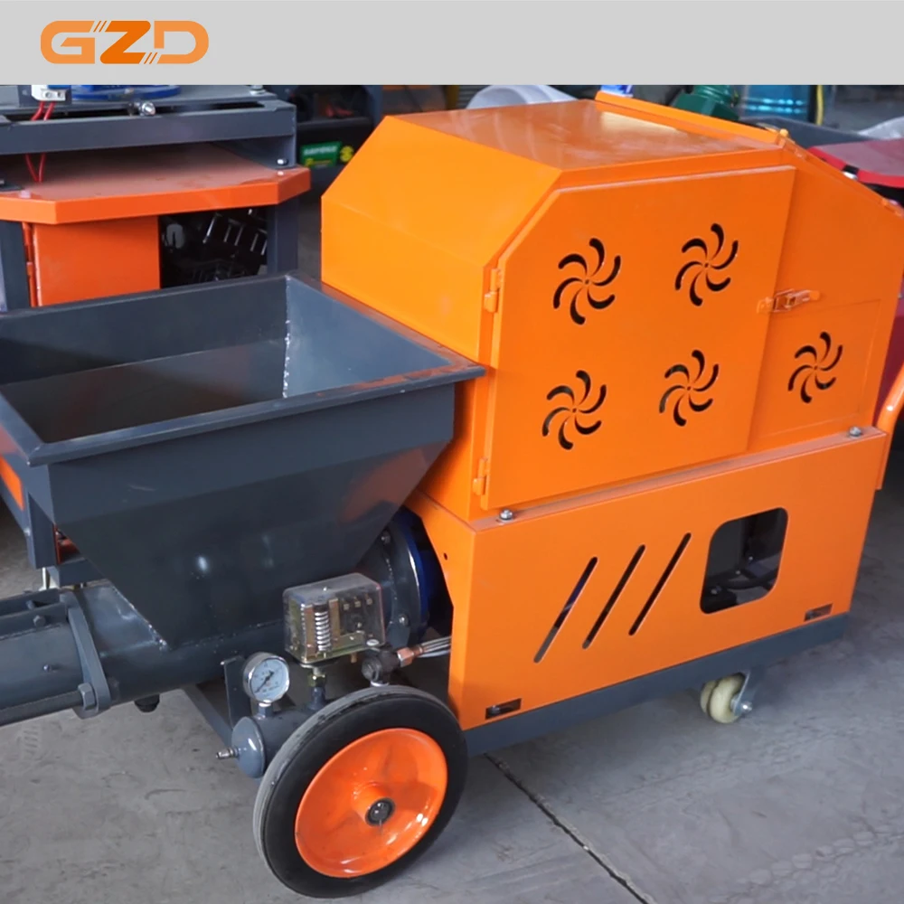 Factory 511 Wall Cement Mortar Concrete Spray Plastering Plaster Spraying Construction Mortar Sprayer Machine