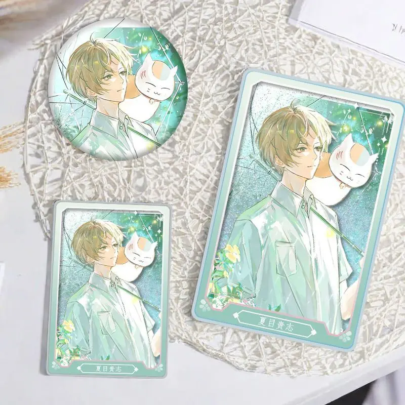 

Новая книга друзей Нацумэ, аниме Нацумэ Такаши Нианко-сэнсей, значок и песок - струящаяся сумка с орнаментом, подвеска, игрушки, подарки для фанатов