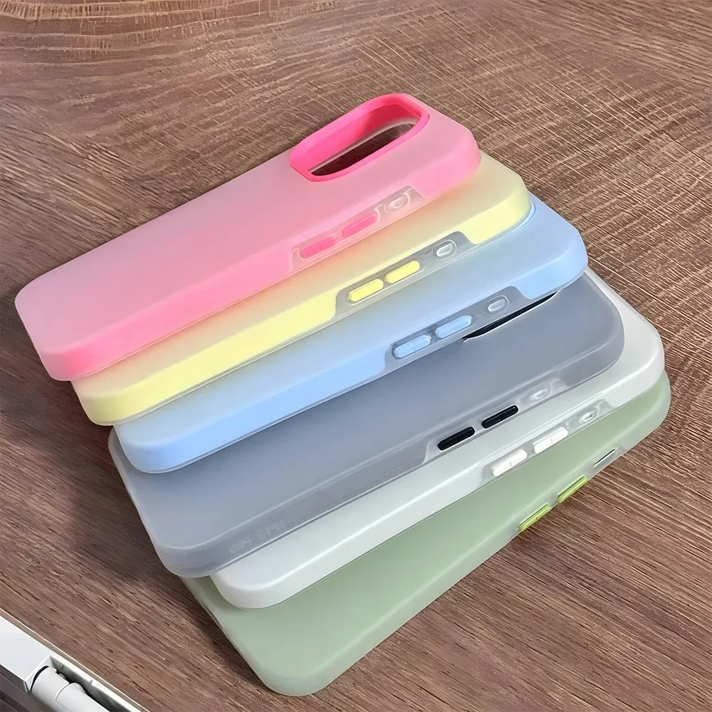 Flower Silicone Matte Candy Color 2 in 1 Phone Case for D-Denims iPhone 17 Air 16e 16 15 14 13 Plus 12 11 Pro X XR Max T-Tears view 5