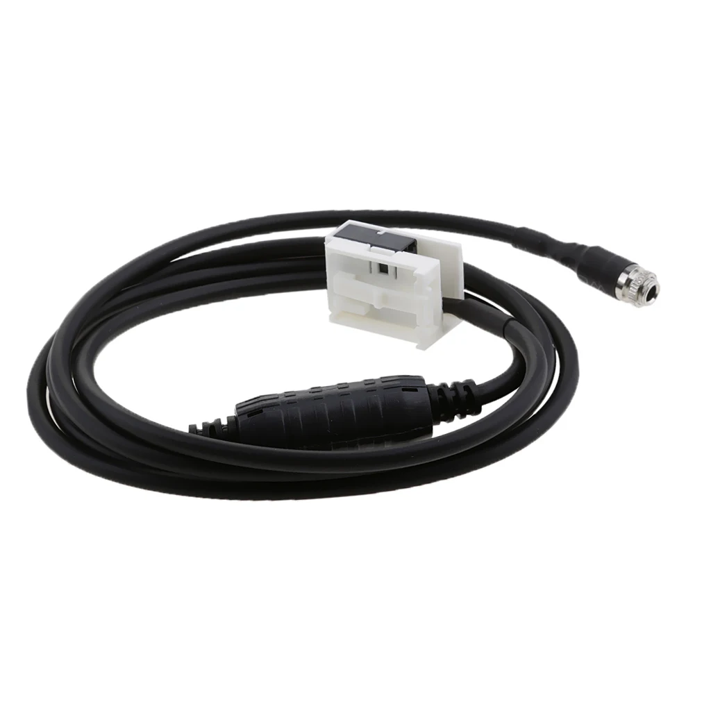 Car Audio Cable 140cm Copper 3.5mm Male AUX Input Adapter Easy Install Durable AUX Line for BMW E90 E91 E92