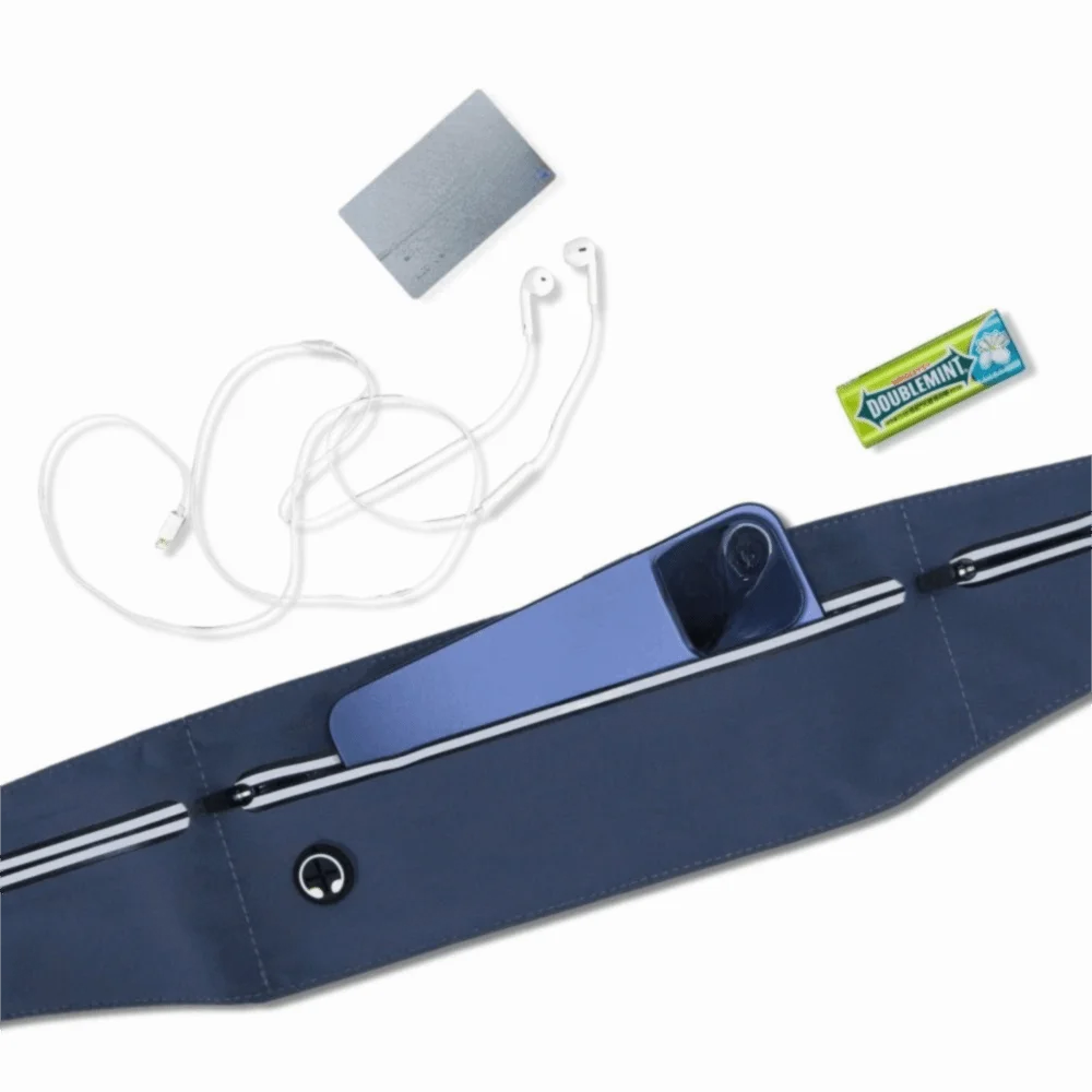 Men Waterproof Running Belt Mobile Phone Running Gear Sport Fanny Pack Outdoor Sports Waist Bag Gym