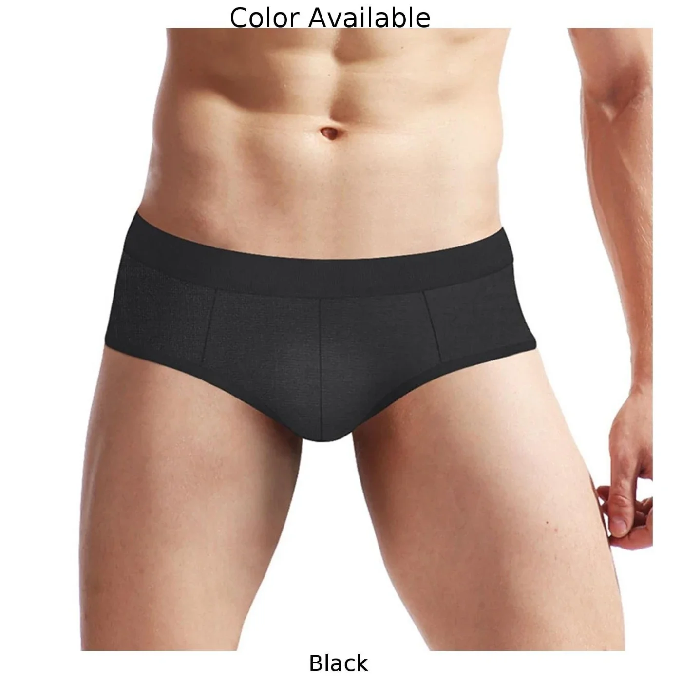 جديد أنيق الرجال الملابس الداخلية الملاكم ملخصات بيكيني تنفس الحرير الجليد خفيفة الوزن الملابس الداخلية الحد الأدنى منظور #5