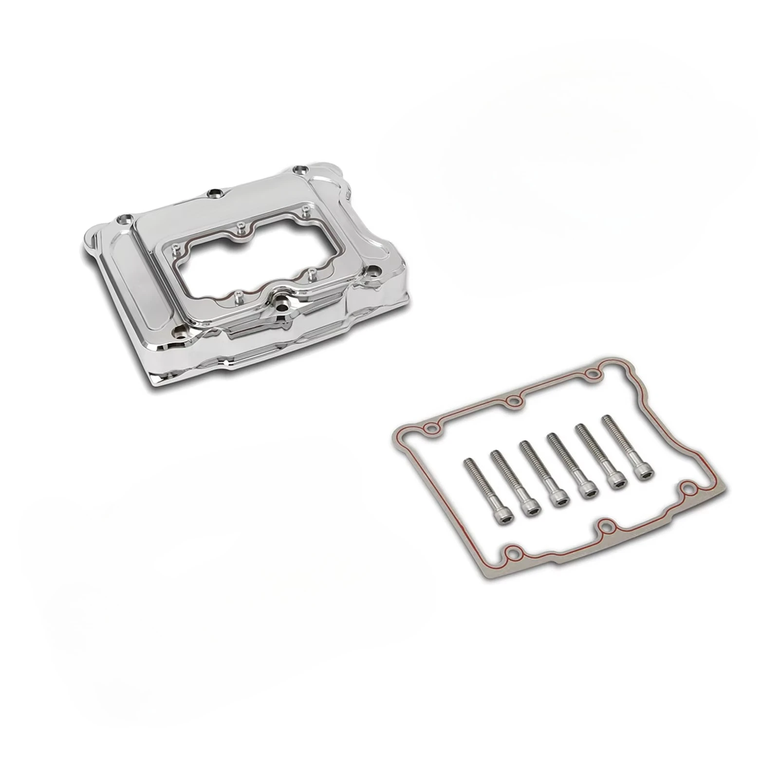 Rocker Box Covers Transparent Engine Top Cover for Twin Cam Softail Dyna Touring Road King Street Glide 1999-2017
