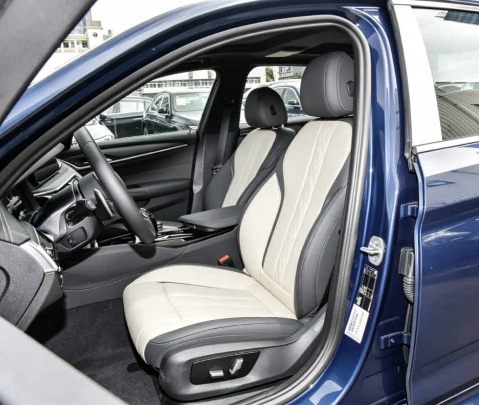 Für BMW G30 2018~2020 Maßgefertigte Autositzbezüge Luxuriöses Nappaleder 100% Passgenau Innenraumzubehör 360 ° Vollständige Abdeckung – Detail 9