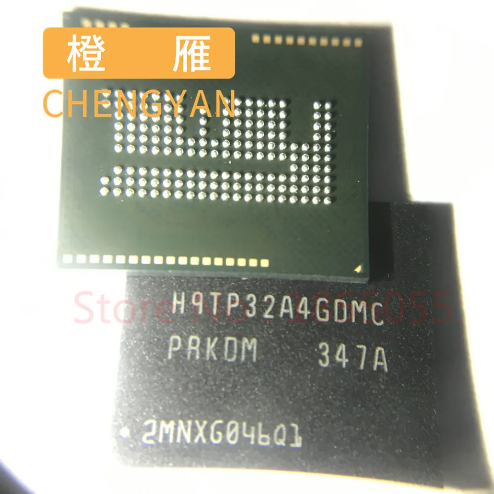 

CHENGYAN 1-10pcs HH9TP32A4GDMCPR-KDM H9TP32A4GDMC PRKDM H9TP32A4GDMCPR KDM BGA162 EMCP 32+4 chip ic