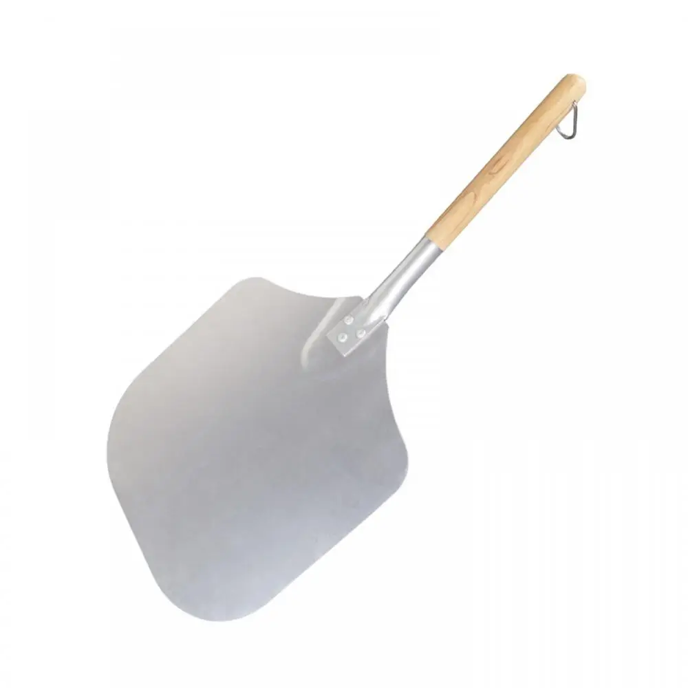 Shovel Removable Cake Pizza Spatula Turning Peel Tool with Wooden Long Handle