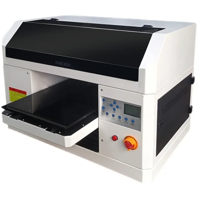 Impresora UV de Panel plano pequeño A3, etiqueta de cristal, caja de teléfono móvil, cilindro, botella de vino, termo, caja de taza, máquina de impresión de placa de identificación
