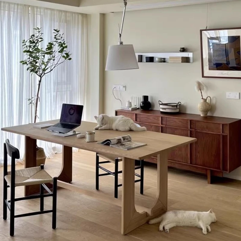 Обеденный стол с дизайном красоты, современный скандинавский центр, роскошный обеденный стол для хранения еды, уличный салон, деревянная мебель Muebles, балконная мебель