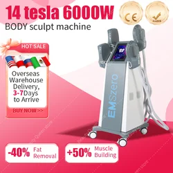 2024 NEW DLS-EMSlim NEO EMSzero HIEMT PRO High Quality EMS Muscle Sculpting 4 Handles 6500W Fat Burning Muscle Stimulator