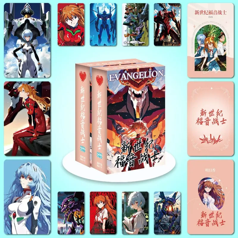 Neon Genesis Evangelion Ayanami Rei Asuka anime peripheral creative double-sided laser collectible card high-value birthday gift