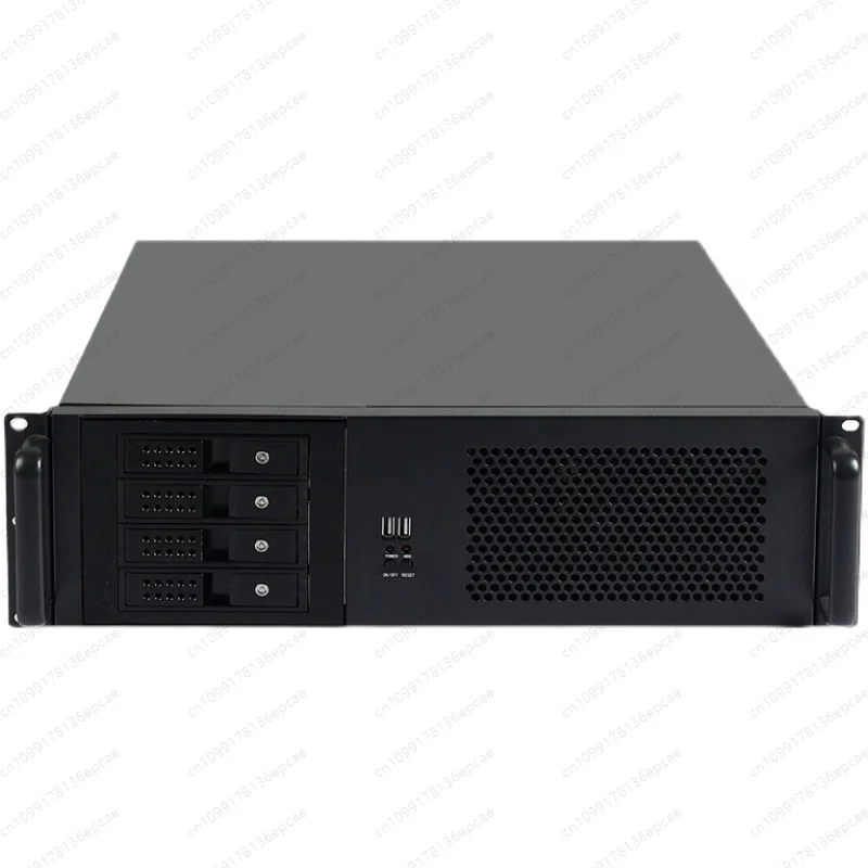 

3U industrial control server chassis short 400 deep 4 hot swappable hard disk multi-bit ATX main board storage host