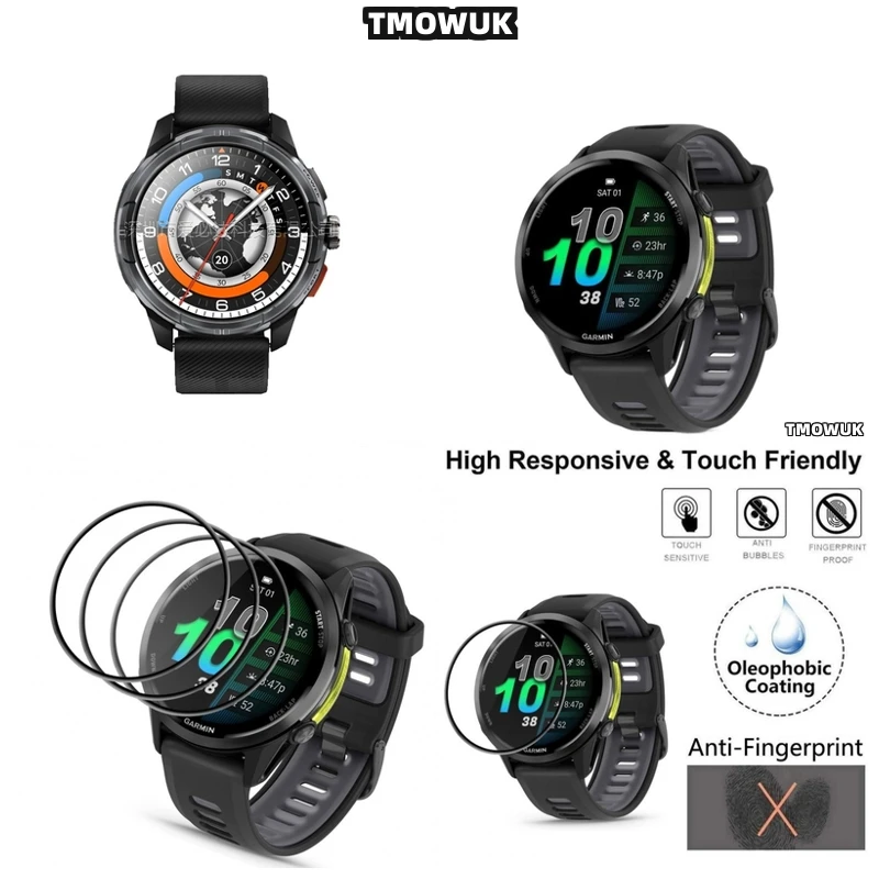 

For Haylou Solar Ultra Smudge Resistant HD Film - Flexible Soft TPU Screen Protector With Easy Application