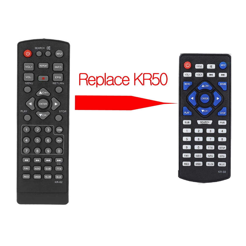 Original Leadstar Mini TV Remote Control