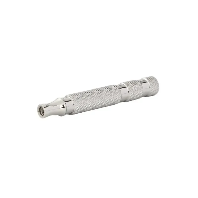 Yaqi 303 Polished Stainless Steel Safety Razor Handle For Mens Fashion High Quality Portable Travel Razor Handle New
