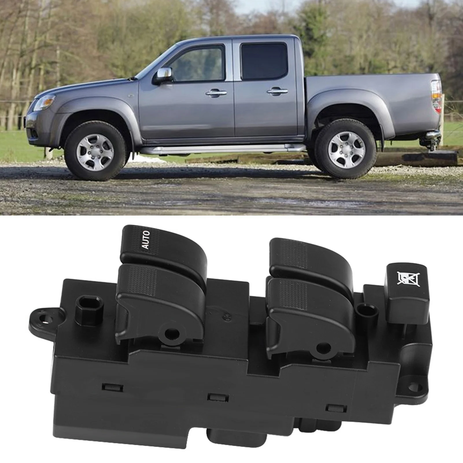 RHD Side Power Master Window Switch for Ford Ranger Mazda BT-50 4 Door AB39-14540-AB