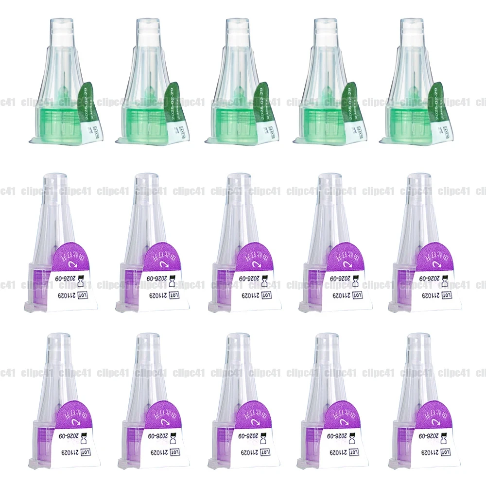 100-500Pcs Insulin Cartridges For Lilly Insulin Injection Pen Individual Packaging Medical Insulin Needle 4mm 6mm 8mm