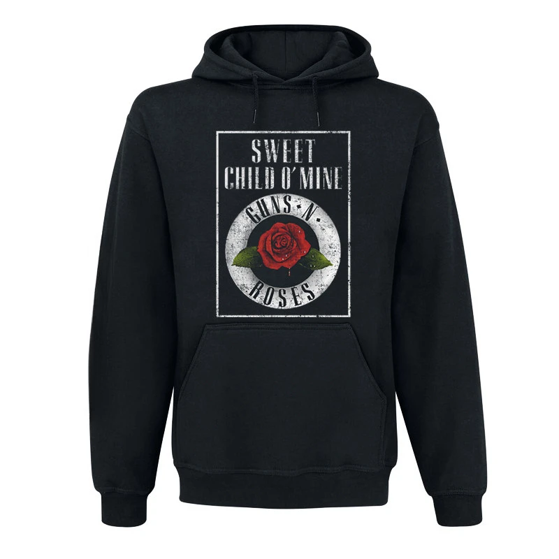 

Повседневные свободные толстовки с капюшоном для мужчин и женщин Guns N' Roses