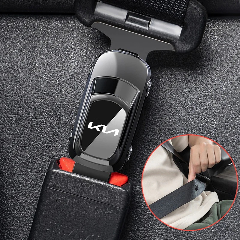 Modelo de carro cinto de segurança extensão fivela clipe de cinto de segurança para kia ceed sportage rio proceder k5 optima sedona forte cerato venga