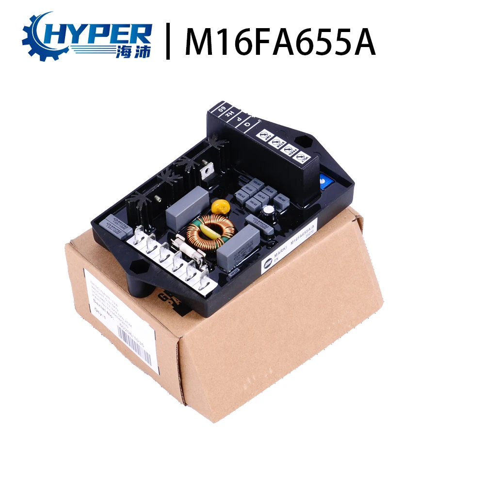 

Replacement For M16FA655A Marelli Generator Spare Parts AVR Automatic Voltage Regulator 3 Phase Stabilizer