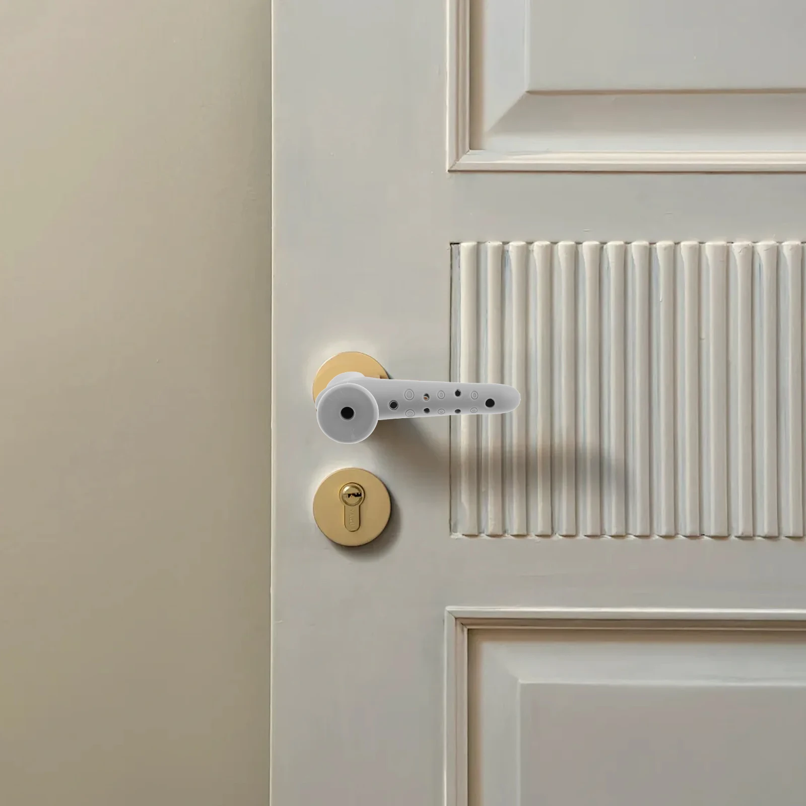 

2 шт. дверные ручки, перчатки, защита от столкновений, серые защитные рукава