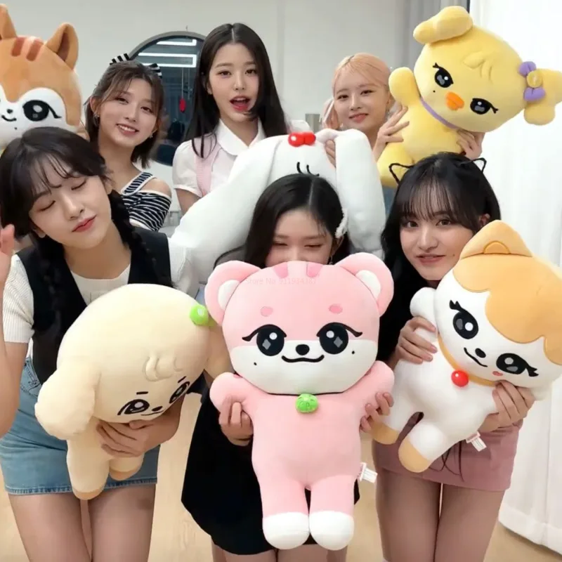 Hot Ive Cherry Plush Toy Minive Ganganji Dal-E Rei Naori Cherry Liz Cheez  Erang-E Kpop Ive Doll Wonyoung Yujin Gaeul Leeseo Toy