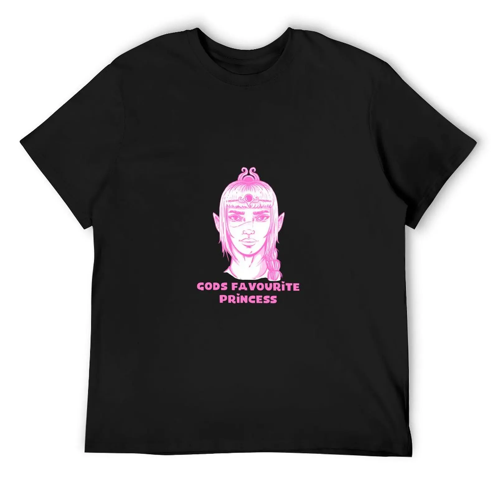 Shadowheart Gods Favourite Princess T-Shirt vintage graphic tee aesthetic clothes anime designer t shirt men