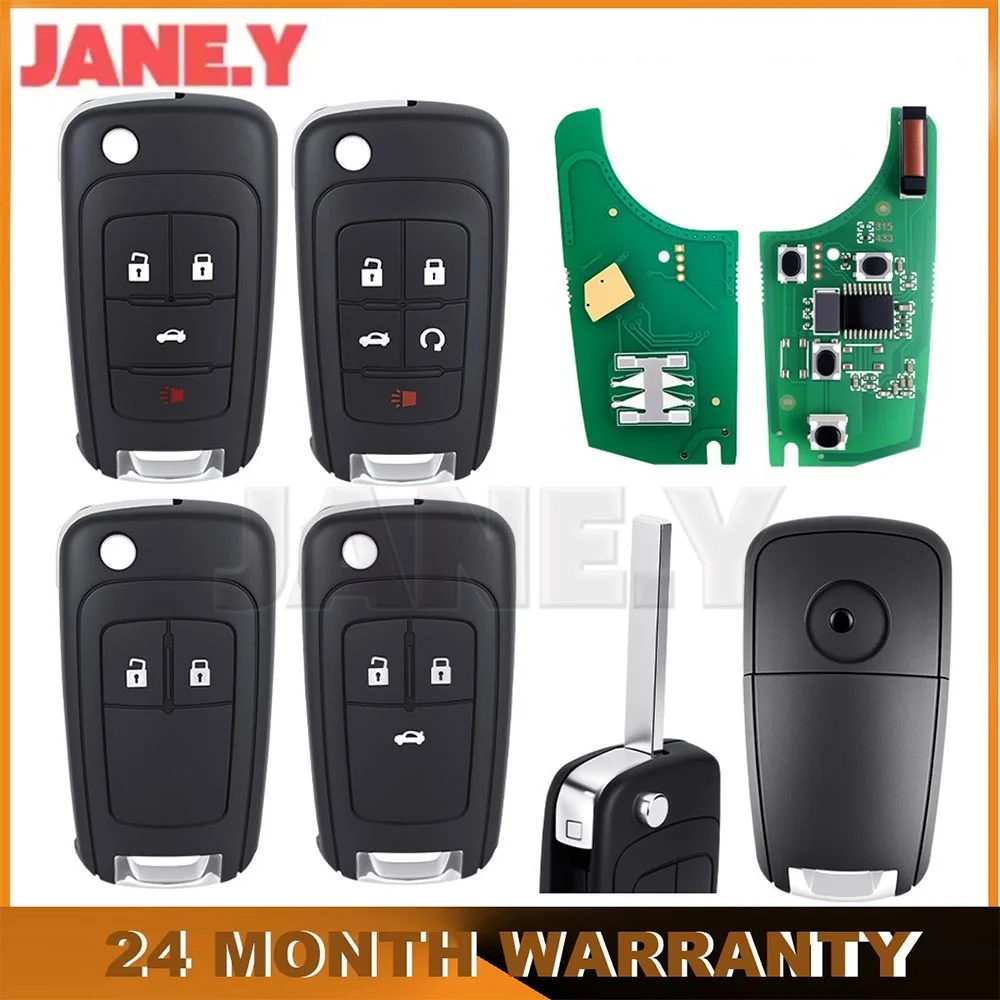 

Flip Folding Remote Car Key For Buick Encore For Chevrolet Cruze Spark Malibu Aveo Sail Trax 315MHz 433MHz ID46 Chip Smart Key