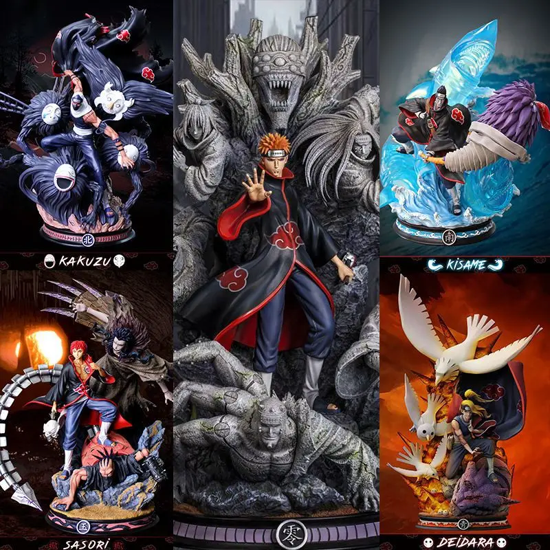 

Naruto Figure Akatsuki Sasori Anime Figure 32-40cm Scorpion Extreme Horn Ghost Model Dada Flying Segment Shrew Ornament Toy Gift