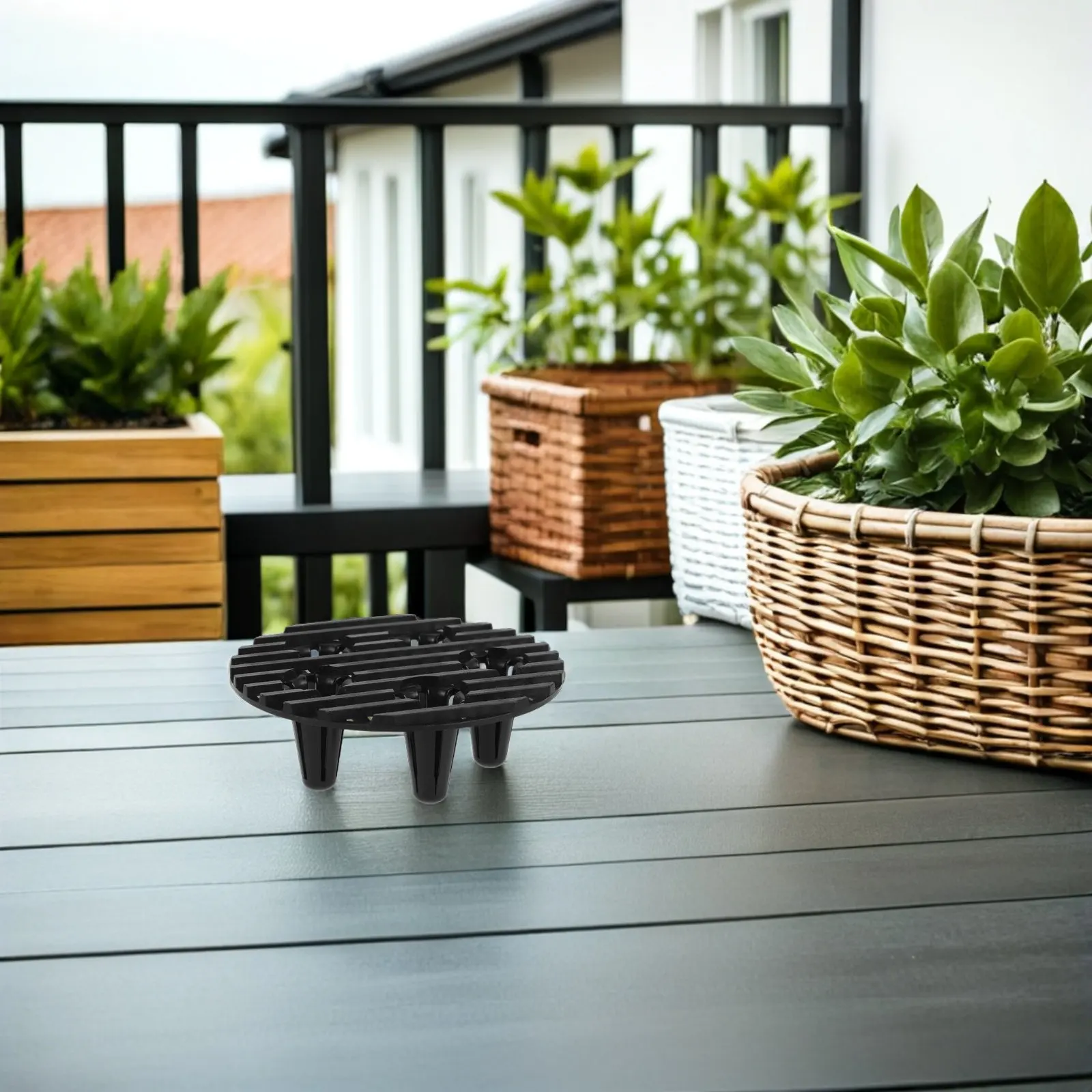 20Pcs Flower Pot Feet Risers Root Protection Plant Stand Stable Base Outdoor Indoor Garden Bonsai Holder Patio Deck Floor