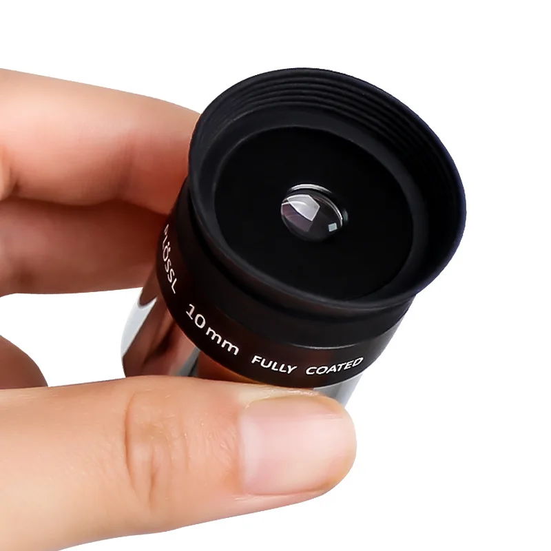 PL10mm Telescope Eyepiece 1.25 Lens Multi-Coated With Threads For External Filters Astronomy Accessory Eyepieces