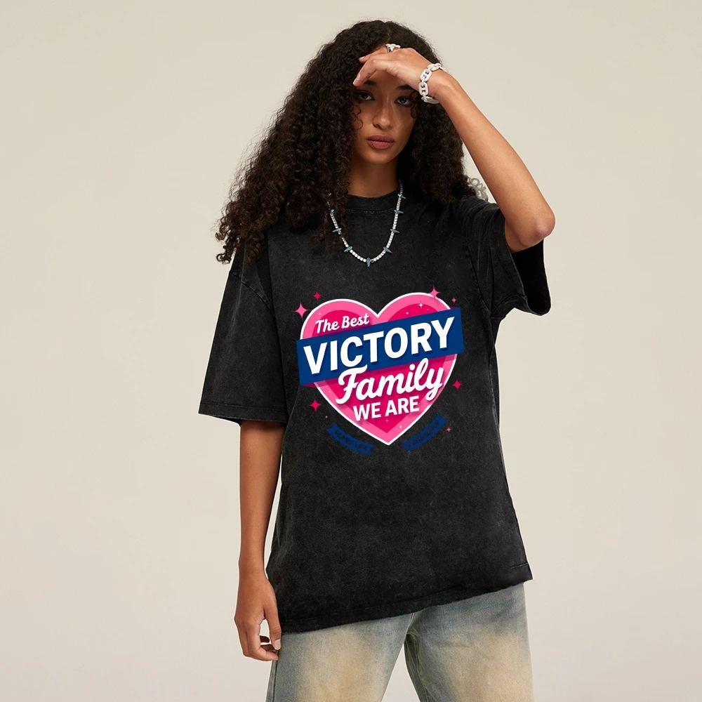 

Cotton Women's Y2K Tee Family Pride Graphic Comfy Lively Style Trendy Essential Comfortable Daily Wear