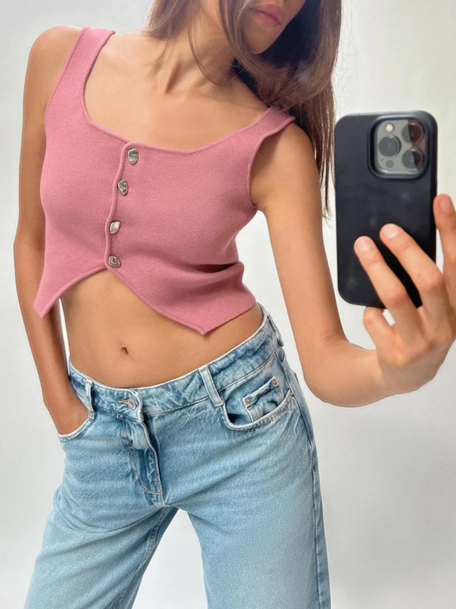 

Simple Knitted Summer New Arrival Women's Top Belly Button Exposure Svel ort Cardigan Commute Sle Fitted ort Length