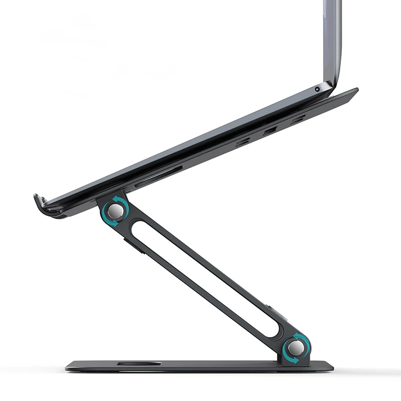 Folding Double-layer Heightened Neck Protector Storage Aluminum Alloy Notebook Stand Computer Stand New Portable Home Desk