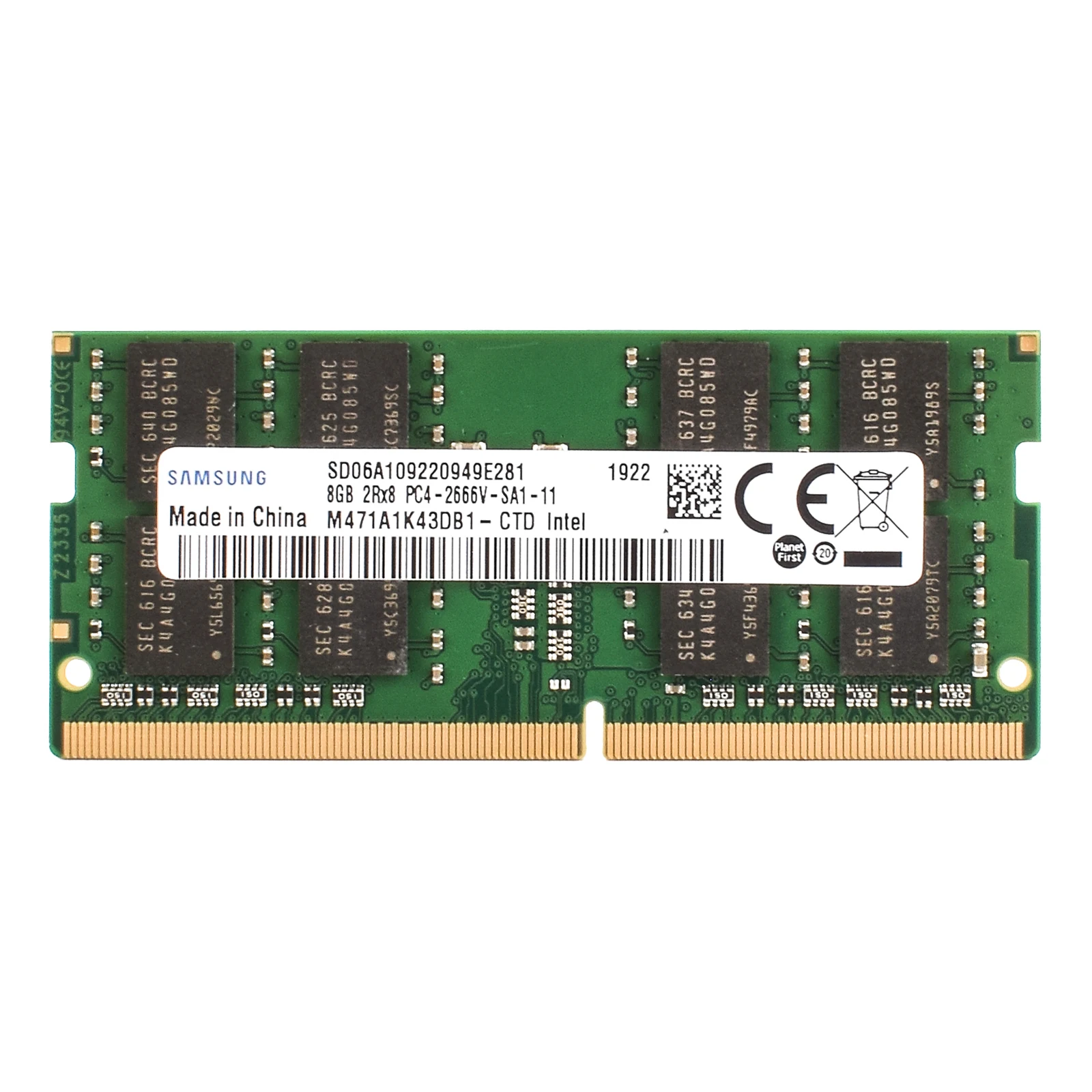 SAMSUNG Memory DDR4 SODIMM RAM 4GB 8GB 3200MHz 16GB 2666Mhz 2400MHz Ram Laptop Memoria For Intel CPU PC4 2400T 2666V 3200 LAPTOP