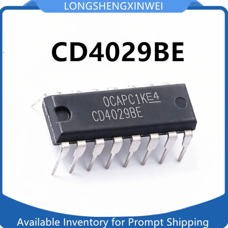 1PCS CD4029 CD4029BE New Direct DIP-16 Original Counting/Divider in Stock